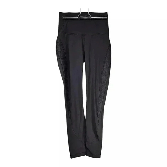 Lululemon Wunder Under Hi-Rise Tight Pleat It Full-On Luxtreme 25" Black 4 - Picture 1 of 4